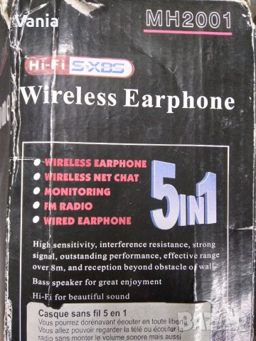 Безжични слушалки MH2001, снимка 11 - Слушалки и портативни колонки - 35401527