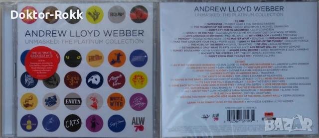 Andre Rieu + Andrew L. Webber + Anna Netrebko - CD, снимка 3 - CD дискове - 50429044