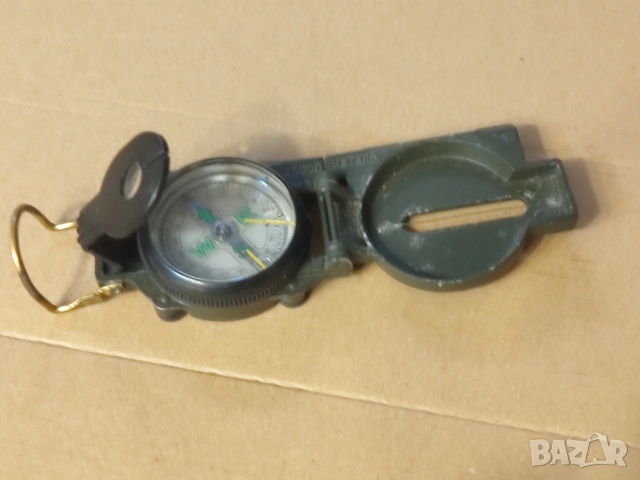 Джобен компас Black Fox Military Compass, тъмнозелен, снимка 8 - Ножове - 53064673