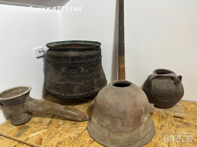 Меден /бакърен казан за ракия, снимка 2 - Антикварни и старинни предмети - 53904402