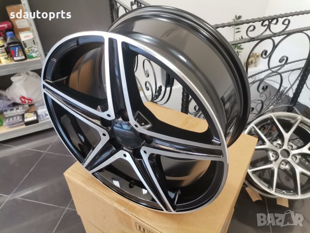 17" Джанти Mercedes 5X112 C W203 W204 W205 E W211 W212 W213 CLA A GLA, снимка 7 - Гуми и джанти - 33803864