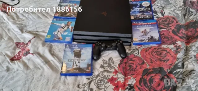 Playstation 4 pro перфектно състояние, снимка 3 - PlayStation конзоли - 56124727
