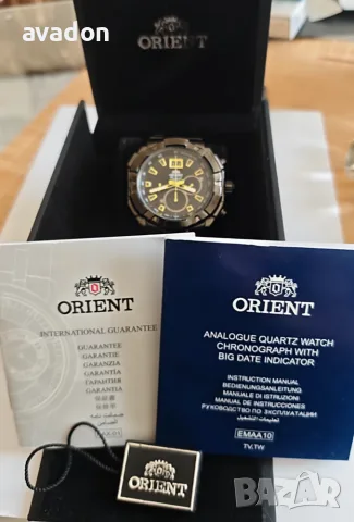 ORIENT CHRONOGRAPH WR 100M ORIGINAL, снимка 8 - Мъжки - 56115585