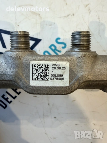 04L130764E, 05L906054A горивна рейка, рейл от Volkswagen Golf VIII, 2.0 TDI BlueMotion, снимка 4 - Части - 53950633
