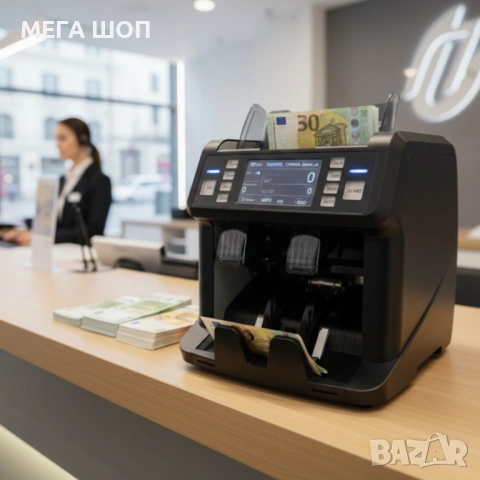 Многовалутна машина за броене на банкноти с детекция за фалшиви банкноти, снимка 3 - Други стоки за дома - 53917799