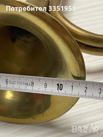 Старинен Тромпет, снимка 11 - Духови инструменти - 51716227