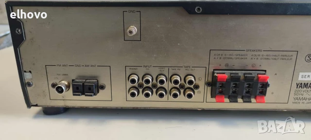 Ресивър Yamaha RX-330, снимка 9 - Ресийвъри, усилватели, смесителни пултове - 51365500