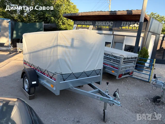 Туристическо ремарке REPO RPP с брезент и шпригли до 750кg., снимка 8 - Ремаркета - 55728778