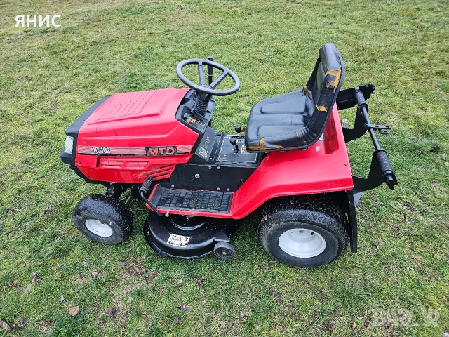 ТРАКТОРНА КОСАЧКА 16.К.С.MTD. ДВУЦИЛИНДРОВА , снимка 5 - Градинска техника - 53248380