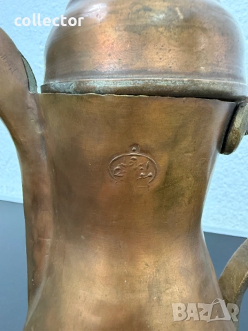 Традиционен арабски кафеник / ибрик / кана. №8113, снимка 5 - Антикварни и старинни предмети - 54268970