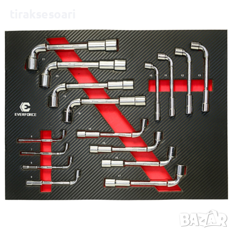 Професионален шкаф с инструменти EVERFORCE , Maxi-Line, снимка 5 - Куфари с инструменти - 44559140