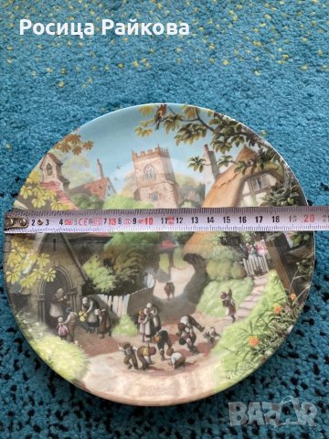 Колекционерска порцеланова чиния , снимка 3 - Колекции - 51144614