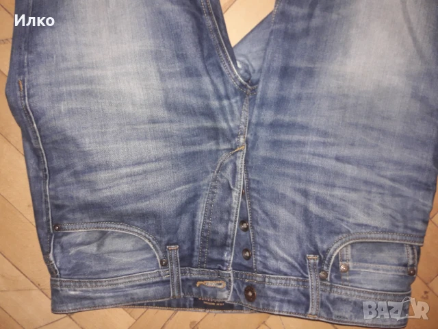 Дънки сини Jacks Jones, снимка 4 - Дънки - 51043018