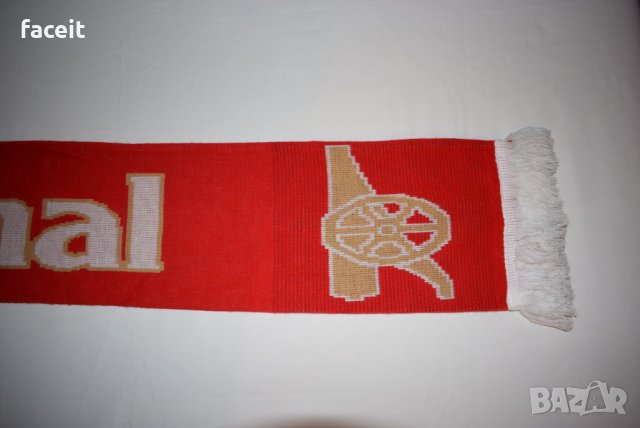 Arsenal - Gunners - Страхотен 100% ориг. футболен шал / Арсенал, снимка 4 - Футбол - 31181597