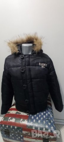 RAMS 23 детско яке естествен пух на качулката
