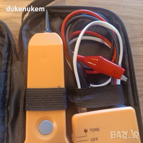 Тестер за кабели и трасета, детектор за прекъсване, генератор на тон, line finder, снимка 10 - Друга електроника - 53095957