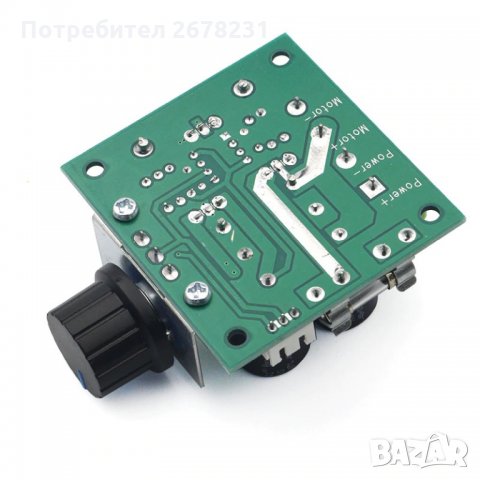 Регулатор на обороти за постояннотоков двигател до 400W, снимка 4 - Друга електроника - 29815677
