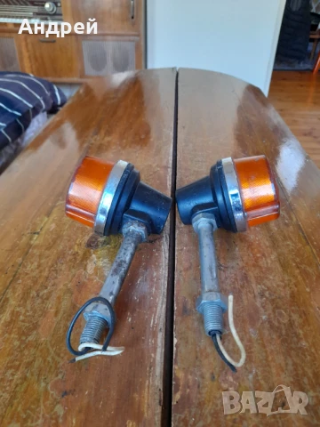 Стари мигачи за мотоциклет Jawa,CZ, снимка 6 - Други ценни предмети - 50715481