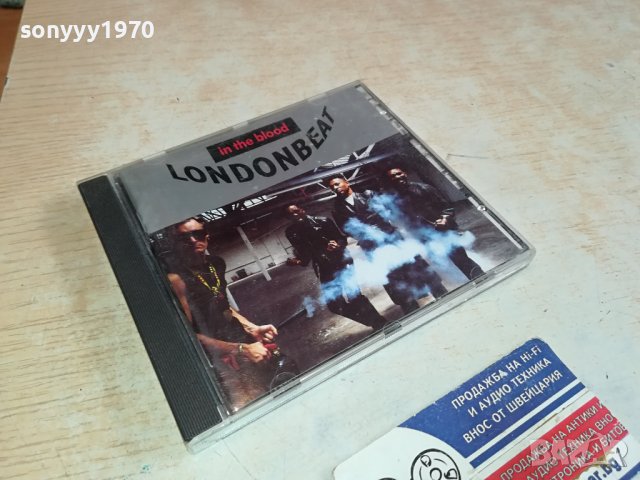 LONDONBEAT IN THE BLOOD-ORIGINAL CD FROM GERMANY 1402241346, снимка 4 - CD дискове - 44290355