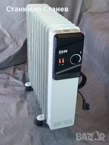 Маслен радиатор Zass Germany - 2000w - 12 ребра , снимка 6 - Радиатори - 51379893