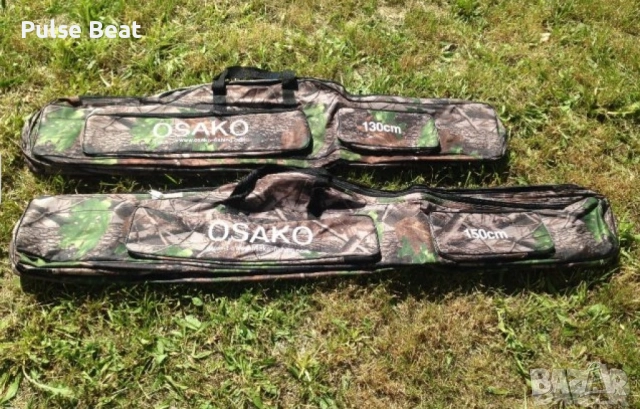 Калъф за въдици с три отделения Osako, снимка 3 - Такъми - 52406962