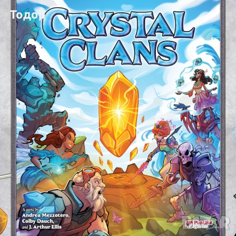 настолна игра Crystal Clans board game