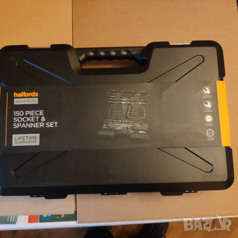 Halfords Advanced 150части 1/4 3/8 1/2 гедоре /гидория къси дълги вложки ключове комплект, снимка 11 - Куфари с инструменти - 52920145