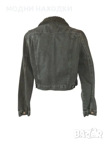 Черно,Късо, Дънково Яке, снимка 5 - Якета - 49817841