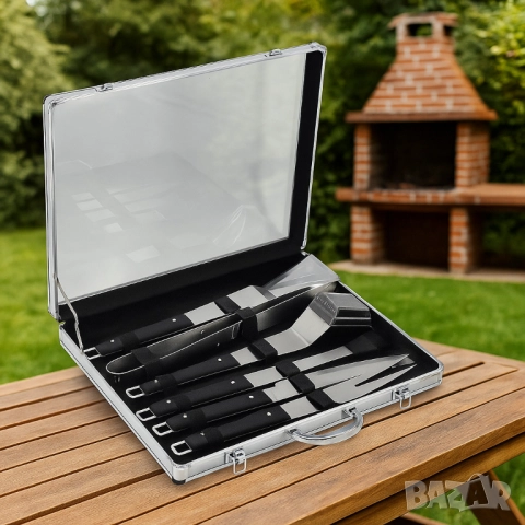 Комплект за барбекю 6 в 1 – всичко необходимо за перфектна скара + подарък ръкавици, снимка 3 - Други - 51852465