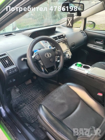 Такси под Аренда към Taxi Me,Toyota Prius+,7 Местен,Хибрид плюс Газ-68лв/35 евро на ден, снимка 5 - Rent a car - 54142386