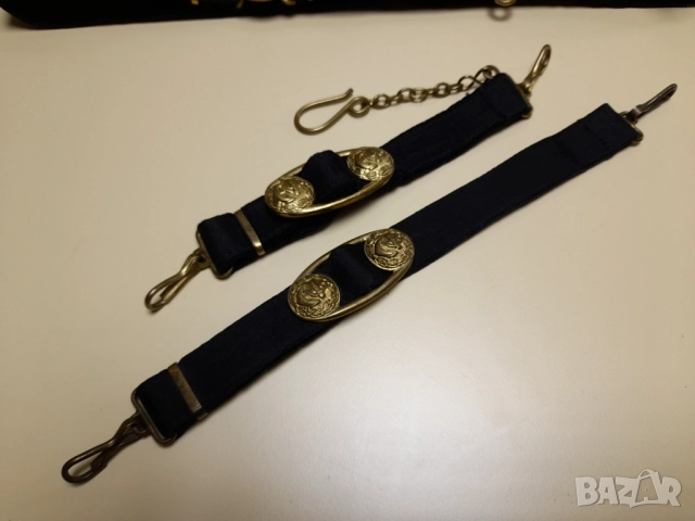 Колан с носачи за съветски(руски)морски офицерски кортик, снимка 5 - Колекции - 52745729