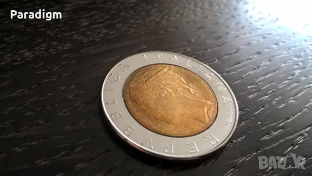 Монета - Италия - 500 лири | 1986г., снимка 2 - Нумизматика и бонистика - 29632704