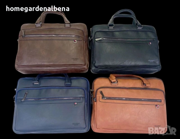 Бизнес чанта за лаптоп до 15.6" – стилна и практична, 4 цвята, снимка 11 - Чанти - 54167130