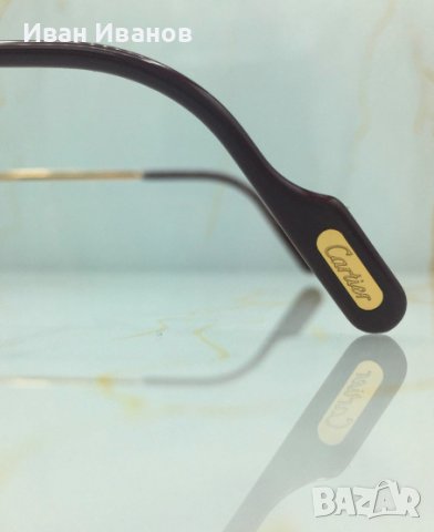 Cartier - Tank Louis - Позлатени  Слънчеви очила, снимка 7 - Слънчеви и диоптрични очила - 44202557