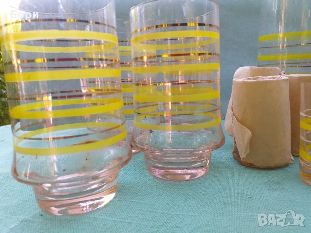 Български Сервиз от 1970г Нов кана ,чаши, снимка 5 - Чаши - 34052877