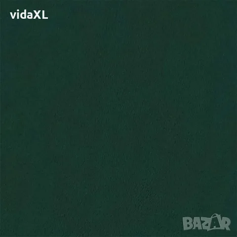 vidaXL Люлеещ стол, тъмнозелен, кадифе, снимка 8 - Столове - 56146868