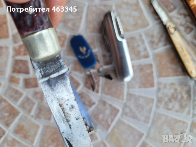 Нож, джобно ножче-5, снимка 8 - Антикварни и старинни предмети - 51632378