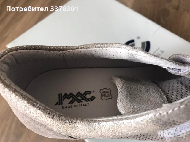  Спортни дамски обувки IMAC естествена кожа/велур, снимка 6 - Дамски ежедневни обувки - 36659895