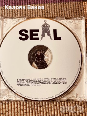 Barbra Streisand - Seal, снимка 10 - CD дискове - 38856674