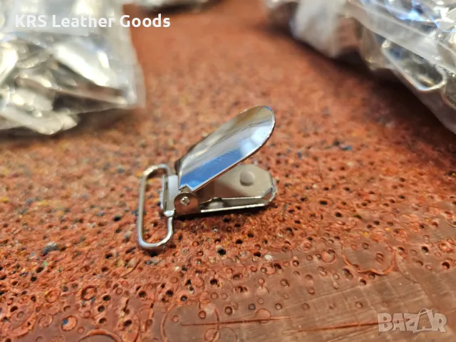 Метални щипки за тиранти, снимка 3 - Шевни машини - 48982127