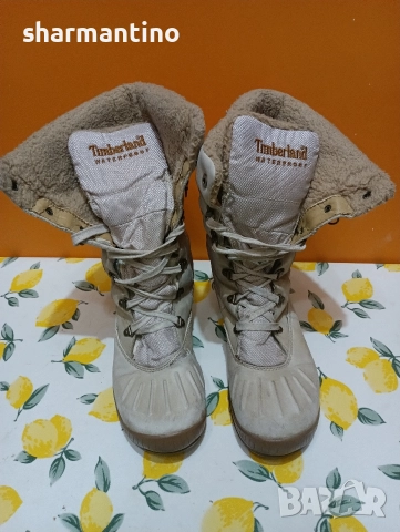 Timberland Waterproof N 41 - 8,5€, снимка 3 - Дамски ботуши - 52975218