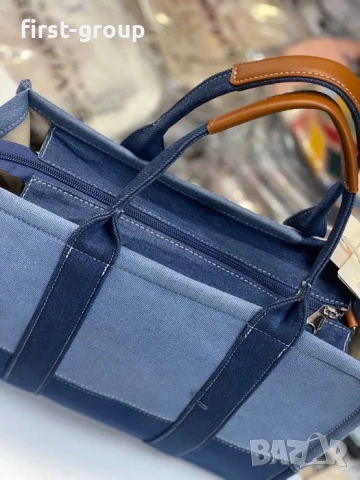 Дамска дънкова чанта The tote bag, снимка 3 - Чанти - 53047736