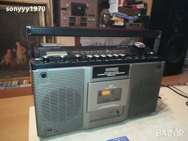 SUPERSCOPE//MARANTZ-ВНОС SWISS 0411230922, снимка 3 - Радиокасетофони, транзистори - 42847016