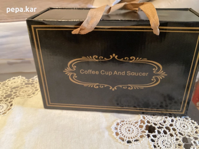 Чаша порцеланова с капаче,лъжичка и котлонче за офис , снимка 2 - Други - 53087000