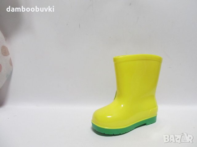 Детски гумени ботуши зелена жабка 24/29, снимка 2 - Детски боти и ботуши - 35382113