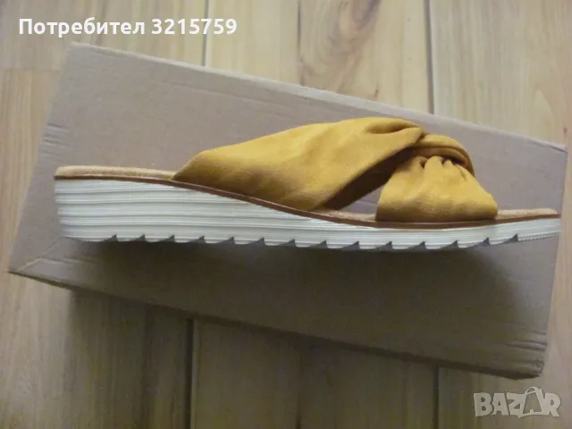 Нови Дамски немски чехли Ambellis номер 42, снимка 3 - Чехли - 50326206