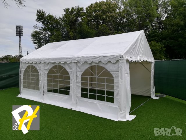 4X6 м Шатра - клас PROFESSIONAL XXL - PVC брезент 550 гр