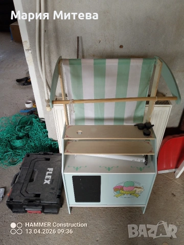 дървен детски павилион 