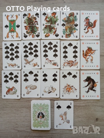 Стари карти за игра, снимка 2 - Карти за игра - 51896196