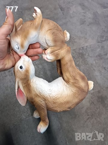 фигурки зайци, снимка 5 - Декорация за дома - 44341510